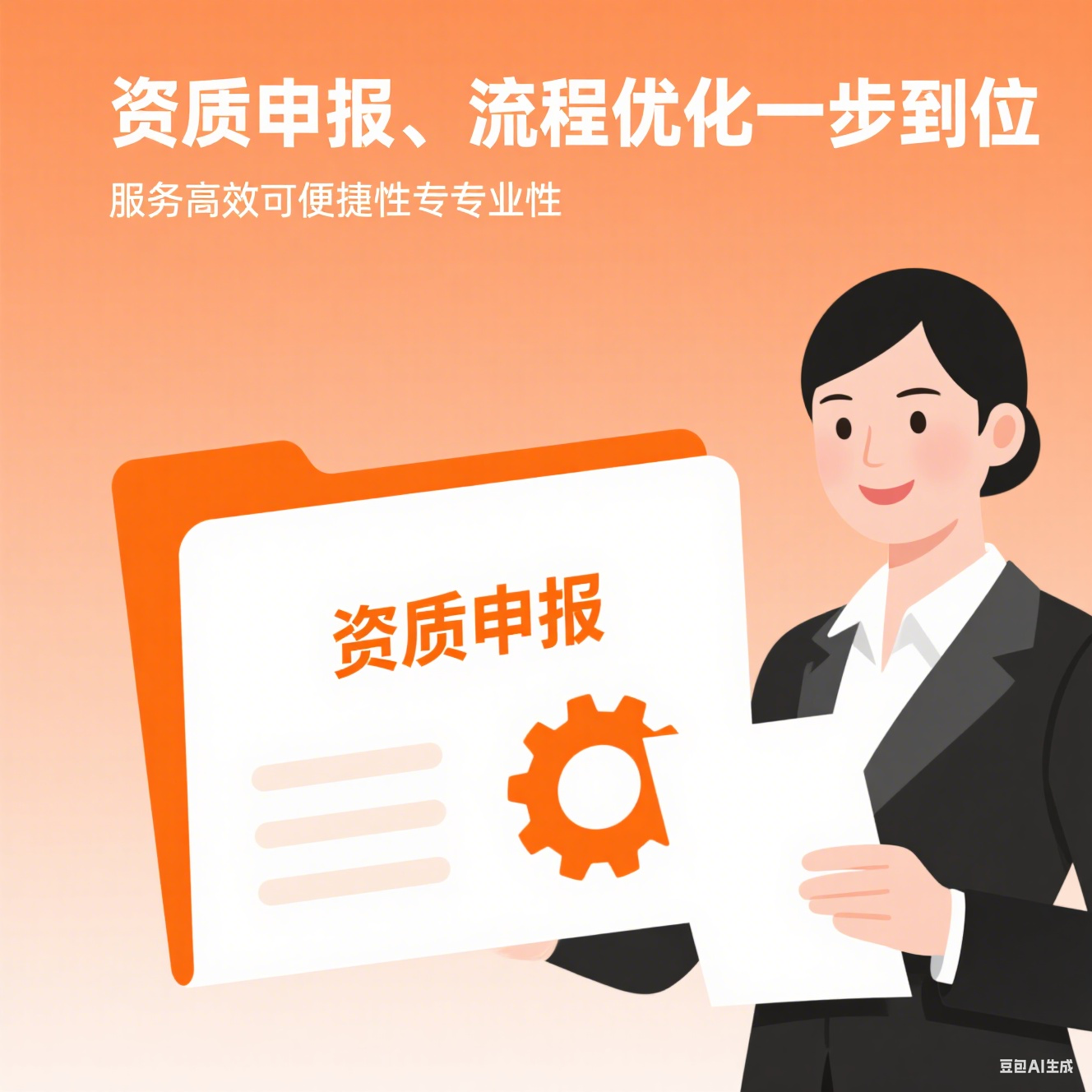 资质申报、流程优化一步到位